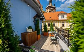 Blue House Citadel Sighisoara - Clock Tower View